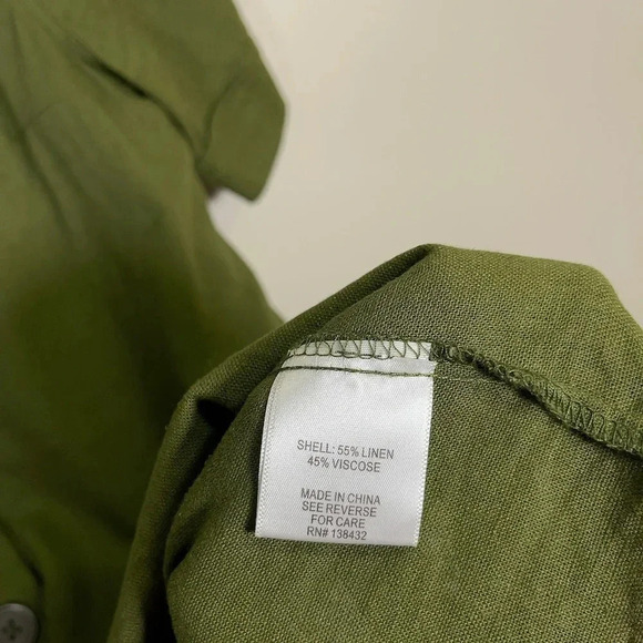 MODCLOTH | CASUAL LINEN BLEND DRESS - Picture 9 of 12